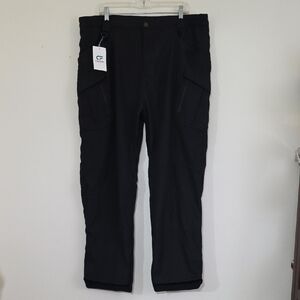 NWT Flex Camo Black Tactical Cargo Pants 3XL